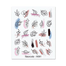 将图片加载到图库查看器,Nails Sticker Nail Art Decorations Flowers Leaves Decals Water Transfer Sliders Woman Face Fruit Foil Manicures Wraps Water Transfer Nail Decals Sticker For Pretty Girl Self-Adhesive Nail Decals Designer Nail Stickers for Acrylic Decal