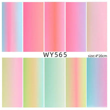 Load image into Gallery viewer, Holographic Nail Foil Transfer Set Sticker Decal Nail Art Foils Designer Marble Nail Decoration Sliders Wraps Manicure Women Kids Girls Manicure Decoration Nail Art Supplies 3D Self-Adhesive Nail Decals Designer Nail Stickers for Acrylic Nails