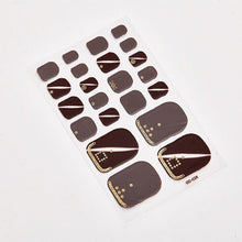 Load image into Gallery viewer, Full Beauty Loveliness Designed Manicure Valentines Nail Art Designer Nail Decals Kids Nails Art Decoration Nail Sticker Set French Tip Guides Stickers French Nail Stickers Form Fringe Guides for Decoration Stencil Tools