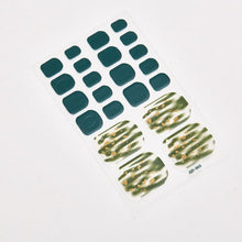 Load image into Gallery viewer, Full Beauty Loveliness Designed Manicure Valentines Nail Art Designer Nail Decals Kids Nails Art Decoration Nail Sticker Set French Tip Guides Stickers French Nail Stickers Form Fringe Guides for Decoration Stencil Tools
