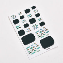Load image into Gallery viewer, Full Beauty Loveliness Designed Manicure Valentines Nail Art Designer Nail Decals Kids Nails Art Decoration Nail Sticker Set French Tip Guides Stickers French Nail Stickers Form Fringe Guides for Decoration Stencil Tools