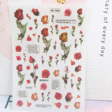 Load image into Gallery viewer, New 3D Self-Adhesive Lovely Red Lips Image Nails Stickers for Nails Sticker Decorations Manicure Valentine's Day Nail Art Sticker Decals 3D Exquisite Pattern Nail Art Supplies Self-Adhesive Luxurious Nail Art Decoration