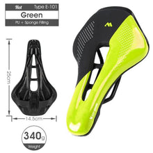 将图片加载到图库查看器,Bike Saddle Mountain Road Bike Seat PU Leather Gel Filled Cycling Cushion Comfortable Shockproof Bicycle Saddle Seat Cushion For Men Comfort Bike Saddle Anti-Slip Bicycle Saddle Waterproof Bicycle Seat For Mountain Bike Seat