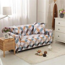 Load image into Gallery viewer, Elastic Sofa Covers for Living Room Stretch Slipcovers Sectional Couch Cover L Shape Corner Armchair Cover 1/2/3/4 Seater Slipcovers Elastic Stylish Printed Sectional Sofa Furniture Protector For Living Room