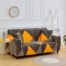 Load image into Gallery viewer, Elastic Sofa Covers for Living Room Stretch Slipcovers Sectional Couch Cover L Shape Corner Armchair Cover 1/2/3/4 Seater Slipcovers Elastic Stylish Printed Sectional Sofa Furniture Protector For Living Room