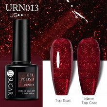 将图片加载到图库查看器,New 2022 Pink Blue Gel Nail Polish UV Color Changing Elegant Luxury Glossy Nail Design For Womens