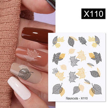 将图片加载到图库查看器,Spring Simple Green Theme Water Decal Sticker Flower Leaf Tree Summer Slider For Manicuring Nail Art Watermarks Art Decoration Manicure Tools Nail Watermark Decals iridescent Decoration Nail Self-Adhesive Decals Nail Stickers Water Transfer Fresh Nail