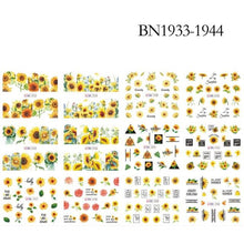 将图片加载到图库查看器,New Geometric Letter Nail Sticker Water Slider Winter Decal Christmas New Year Gift Nail Slider Temporary Tattoos Women Nail Art Stickers Water Transfer Decals Design Nail Art Supplies Manicure Acrylic Nail Foil Stencils Decorations
