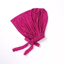Load image into Gallery viewer, Fashion Modal Under Scarf Hijab Turban Cap Cotton With Band Adjustable Inner Hijab cap Muslim Turban Hijab Cap For Women