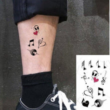 将图片加载到图库查看器,Waterproof Temporary Tattoo Lavender Stickers Butterfly Flower Luxury Small Tattoo For Body Arm