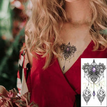 Load image into Gallery viewer, 3D Butterfly Waterproof Temporary Tattoo Sticker Snake Flowers Elegant Small Popular Tattoo For Womens Mens