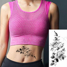 Load image into Gallery viewer, 3D Butterfly Waterproof Temporary Tattoo Sticker Snake Flowers Elegant Small Popular Tattoo For Womens Mens