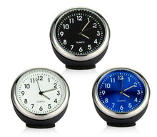 Load image into Gallery viewer, Car Clock Ornament Auto Watch Mini Clock Car Dashboard Clocks Luminous Car Clock Pocket Stick-On Clock Cars Air Vent Clip Quartz Clocks Vehicle Dashboard Decoration Automobiles Interior Dashboard Time Display Digital Pointer Clock In Car Accessories