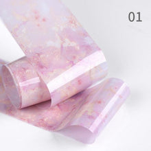 Load image into Gallery viewer, Snake Leopard Nail Foils Marble Nail Art Transfer Sticker Slider Nail Art Decal Manicuring Design Tip Decoration Decal Self-Adhesive 3D Wave Design Decoration for Women Girls Adhesive Striping Tape Nail Art Stickers Metallic Curve Strip Line Nail Decal