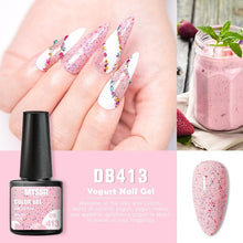 将图片加载到图库查看器,TREND Popular Luxury Interesting Nail Gel Nail Polish Permanent Jelly Eggshell Gel Polish Luxury Eggshell Design For Womens and Girls