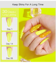 Load image into Gallery viewer, Luxury Womens Pink Shiny Nail Gel Polish Varnish Permanent UV Gel Popular High Quality Colorful Nail Polish