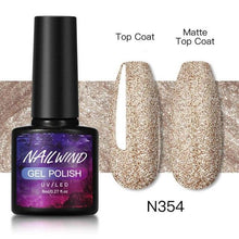 Load image into Gallery viewer, Luxury Womens Colorful Gel Nail Polish 8ml Semi Permanent UV/LED Glossy Effect Popular Design For Women and Girls in Fashion Style
