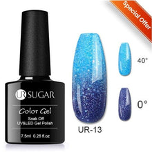 Load image into Gallery viewer, 2022 NEW Purple Gel Nail Polish UV Color Changing Gel Nail Polish Stylish Three Layer Effect For Womens