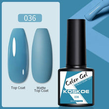 Load image into Gallery viewer, Womens Glossy Colorful 8ml Nail Gel Polish Permanent UV LED Summer Winter High Quality Fashion Design