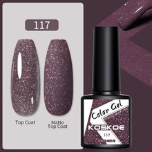 Load image into Gallery viewer, Womens Glossy Colorful 8ml Nail Gel Polish Permanent UV LED Summer Winter High Quality Fashion Design
