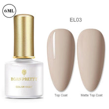 将图片加载到图库查看器,2022 Elegant Pretty Womens Orange 6ml Gel Nail Polish Summer UV LED Stylish Glossy and Matte Professional Home Nail Design For Women