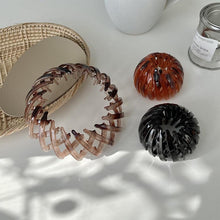 将图片加载到图库查看器,New Fashion Women Bun Hair Claw Horsetail Buckle Hair Clip Bird Nest Expanding Hair Accessories Female Ponytail Hair Accessories For Women