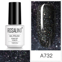 Load image into Gallery viewer, Luxury Womens Pink Shiny Nail Gel Polish Varnish Permanent UV Gel Popular High Quality Colorful Nail Polish