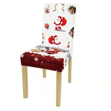 将图片加载到图库查看器,Dining Room Chair Protector Slipcovers Popular New Holiday Universal Size Christmas Printing Chair Cover Stretch Washable Detachable Seat Covers For Hotel Banquet Home Christmas Party