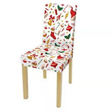 将图片加载到图库查看器,Dining Room Chair Protector Slipcovers Popular New Holiday Universal Size Christmas Printing Chair Cover Stretch Washable Detachable Seat Covers For Hotel Banquet Home Christmas Party