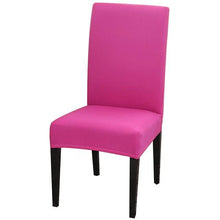 Load image into Gallery viewer, Solid Color Chair Cover Stretch Spandex Seat Cover For Office Wedding Banquet Hotel Home Chair Covers Banquet Chair Seat Protector Slipcover For Home Party Hotel Wedding Ceremony