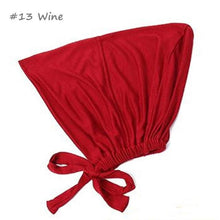 Load image into Gallery viewer, New Soft Modal Muslim Turban Hat Inner Head Wrap Bonnet Under Scarf Hijab Lightweight Caps Elegant Islamic Under Scarf Bonnet Hat Headwrap For Female