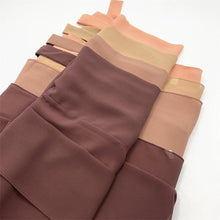将图片加载到图库查看器,Plain Colorful Soft Lightweight Chiffon Elegant Hijab Scarf With Bandage Non-Slip Chiffon Echarpe Elegant Breathable Islam Long Hijabs Headband Fashion Turban Headwrap For Women