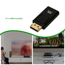将图片加载到图库查看器,4K DP To HDMI-compatible 1080P Adapter And DP To HDMI-compatible DP Video Audio Connector For PC Laptop Monitor Projector