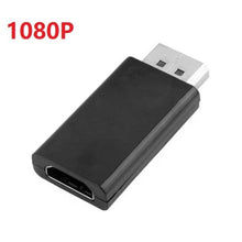 将图片加载到图库查看器,4K DP To HDMI-compatible 1080P Adapter And DP To HDMI-compatible DP Video Audio Connector For PC Laptop Monitor Projector