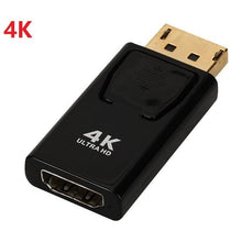 将图片加载到图库查看器,4K DP To HDMI-compatible 1080P Adapter And DP To HDMI-compatible DP Video Audio Connector For PC Laptop Monitor Projector