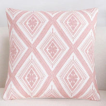Load image into Gallery viewer, Solid Geometric Cushion Cover Pink Gray Blue Modern Decorative Throw Pillow Case Cushion Case for Room Bedroom Room Decorative Sofa Cushions Throw Pillows Cotton Pillow Covers Pillowcases 45x45