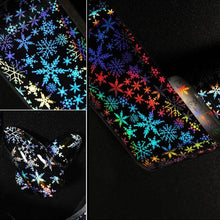 将图片加载到图库查看器,Nail Foils Marble Flower Series Iridescent Nail Art Transfer Sticker Paper Slider Nail Water Decal Design Manicures Decorations Art Manicures Decoration New Gold Nail Transfer Foils for Nail Arts Nails Supply Holographic Effect Nail Art Foil Stickers Hol