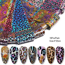 将图片加载到图库查看器,Nail Foils Marble Flower Series Iridescent Nail Art Transfer Sticker Paper Slider Nail Water Decal Design Manicures Decorations Art Manicures Decoration New Gold Nail Transfer Foils for Nail Arts Nails Supply Holographic Effect Nail Art Foil Stickers Hol