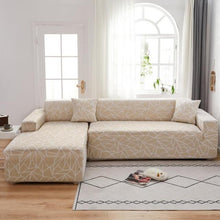 Load image into Gallery viewer, Elastic Sofa Covers for Living Room Stretch Slipcovers Sectional Couch Cover L Shape Corner Armchair Cover 1/2/3/4 Seater Slipcovers Elastic Stylish Printed Sectional Sofa Furniture Protector For Living Room