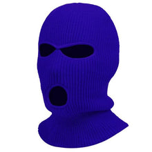 Load image into Gallery viewer, 1Pc Embroidery Balaclava Face Mask 3-Hole for Cold Weather, Winter Ski Mask for Men and Women Thermal Cycling Mask Christmas Gift Face Scarf Mask Sunscreen Dustproof Army Cycling Hunting Fishing Tactical Airsoft Hat