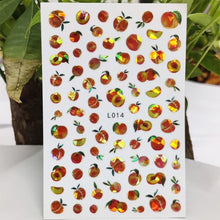 将图片加载到图库查看器,3D Nail Sticker Waterproof Shining Decals Stickers for Nails Cute Beautiful Love Heart Nail Art Decoration Aurora Silver Design Nail Art Stickers Decals Nail Art Supplies Valentines Day 3D Self-Adhesive Nail Decorations Manicuring Nail Art Manicure