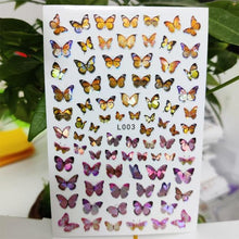 将图片加载到图库查看器,3D Nail Sticker Waterproof Shining Decals Stickers for Nails Cute Beautiful Love Heart Nail Art Decoration Aurora Silver Design Nail Art Stickers Decals Nail Art Supplies Valentines Day 3D Self-Adhesive Nail Decorations Manicuring Nail Art Manicure