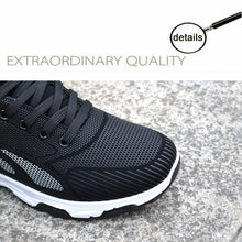 将图片加载到图库查看器,Casual Sneakers Cushioning Outdoor Running Shoes For Men Non-slip Sport Shoes Professional Athletic Training Men Air Trail Mesh Sneakers Walking Cross Training Tennis Sports Sneakers