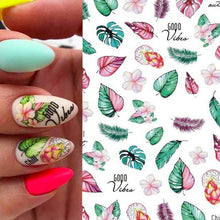 Load image into Gallery viewer, New 3D Self-Adhesive Lovely Red Lips Image Nails Stickers for Nails Sticker Decorations Manicure Valentine's Day Nail Art Sticker Decals 3D Exquisite Pattern Nail Art Supplies Self-Adhesive Luxurious Nail Art Decoration