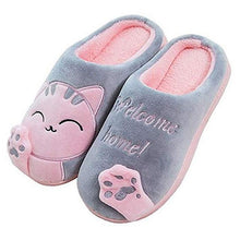 Load image into Gallery viewer, Woman Bedroom Winter Slippers Warm Home Slippers Women Shoes Indoor House Slippers Comfy House Shoes Slip On Memory Foam Bedroom Slippers Indoor Home Shoes