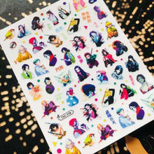 将图片加载到图库查看器,3D Nail Art Stickers Decal Template Nail Tool Decorations Nail Slider Metallic Nail Art Stickers Set Love Metal Nail Studs Decals for Women Nail Decorations Accessories Metal Curve Stripe Lines Design Letter Nail Sticker Decoration