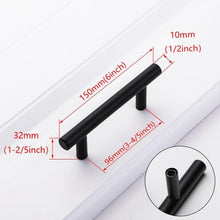 将图片加载到图库查看器,Stainless Steel Kitchen Door Cabinet T Bar Handle Pull Knob cabinet Knobs Furniture Handle Cupboard Drawer Handle Stainless Steel Hollow Bar Drawer Pulls Cupboard Knob for Kitchen Furniture Hardware