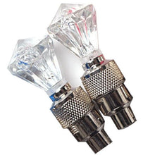 将图片加载到图库查看器,2PCS Bicycle Valve Lights Wheel Spokes Tire LED Light Tire Valve Caps Cycling Lantern Lamp Bike Accessory LED Bike Wheel Light Tire Valve Cap Neon Lamp Shockproof For Front And Rear Wheel Flashing Lamp Glow In The Dark Cool Accessories