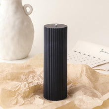 Load image into Gallery viewer, Cylinder DIY Soy Candle Home Decoration Handmade Scented Candles Aromatherapy Romantic Dinner Pillar Candles Clean Burning Dinner Candles for Wedding Home Décor Party Restaurant Spa Candles
