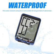 将图片加载到图库查看器,Wireless Wired Bike Computer Backlight Speedometer Odometer Rainproof Cycling Stopwatch Road Bicycle Computer Multifunction With Extra Large LCD Backlight Display Waterproof Design